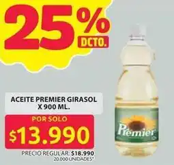 Ara Premier - aceite premier girasol oferta