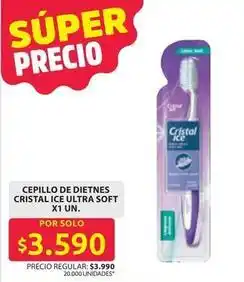 Ara Cristal - cepillo de dietnes cristal ice ultra soft x1 un oferta
