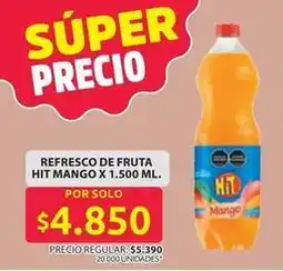 Ara Hit - refresco de fruta hit mango oferta