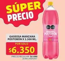 Ara Postobón - gaseosa manzana oferta