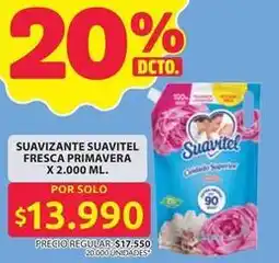 Ara Suavitel - suavizante frescaprimavera oferta