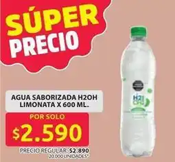 Ara Agua saborizada h2oh limonata oferta