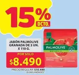 Ara Palmolive - jabón granada oferta