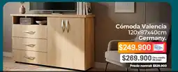 Easy Pago - cómoda valencia 120x87x40cm oferta