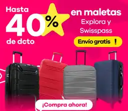 Éxito En maletas explora y swisspass oferta
