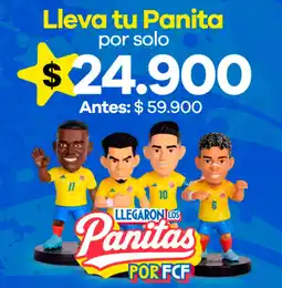 Éxito Panitas por FCF oferta