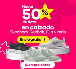 Éxito En calzado skechers, reebok, fila y más oferta