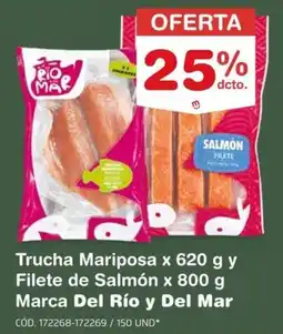 Makro Del río y del mar trucha mariposa oferta