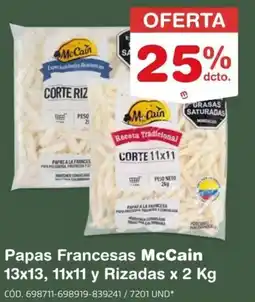 Makro McCain papas francesas oferta