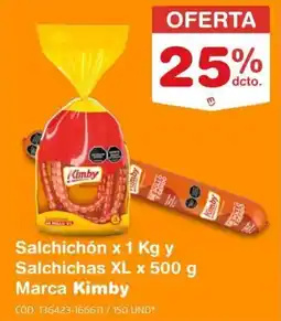 Makro Kimby salchichón oferta
