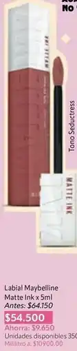 Nova Venta Maybelline - labial matte ink oferta