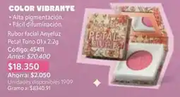 Nova Venta Blush - rubor facial petal tono 01 oferta