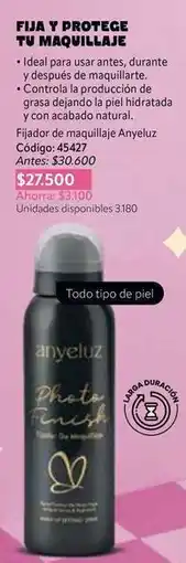 Nova Venta Piel - fijador de maquillaje photo finish oferta