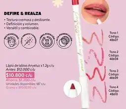 Nova Venta Textura - lápiz de labios oferta