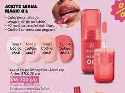 Nova Venta Magic - aceite labial oil oferta