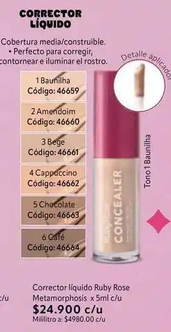 Nova Venta Corrector líquido oferta