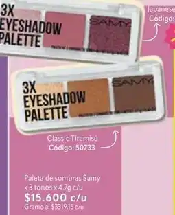 Nova Venta Palette - 3x eyeshadow palette classic tiramisù código: 50733 oferta