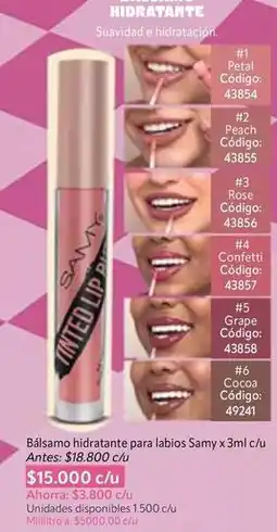 Nova Venta Cocoa - tinted lip balm 3ml c/u oferta