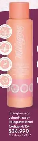 Nova Venta Seco - shampoo seco voluminizador 47154 oferta