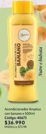 Nova Venta Acondicionador con banano x 500ml código: 40673 oferta