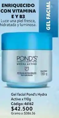 Nova Venta Pond's - gel facial oferta