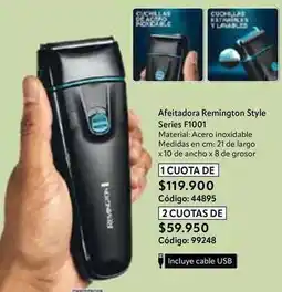 Nova Venta Remington - afeitadora style series f1001 oferta