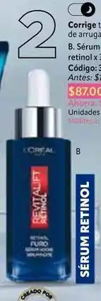 Nova Venta L'oréal - b. sérum retinol x 30ml oferta