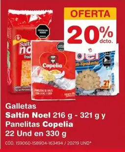 Makro Noel galletas saltín oferta