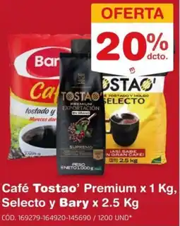 Makro Tostao’ café premium oferta
