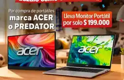 Alkosto Acer - monitor portátil oferta