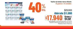 Alkosto Alkosto - vasitos de helado oferta