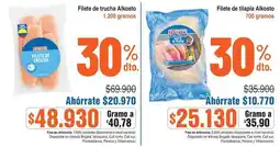 Alkosto Alkosto - filete de trucha oferta