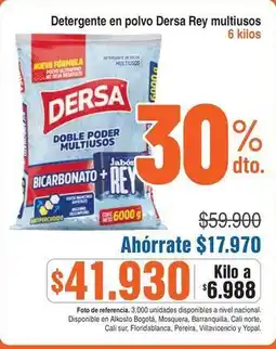 Alkosto Dersa - detergente en polvo multiusos oferta