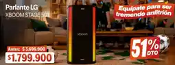 Alkosto Lg - parlante xboom stage 501 oferta
