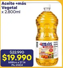 La Gran Colombia +más vegetal aceite oferta