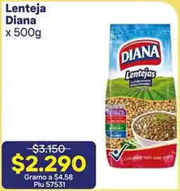 La Gran Colombia Diana lentejas oferta