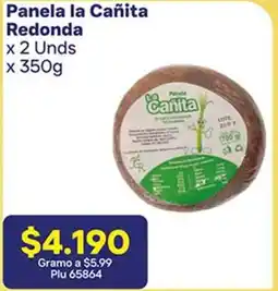 La Gran Colombia La cañita panela redonda oferta