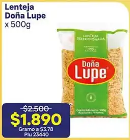 La Gran Colombia Doña lupe lenteja oferta