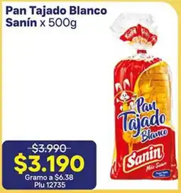 La Gran Colombia Pan Tajado Blanco Sanín oferta