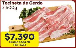La Gran Colombia Tocineta de cerdo oferta