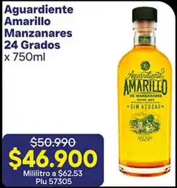 La Gran Colombia Aguardiente amarillo manzanares oferta