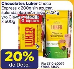 La Gran Colombia Luker chocolates choco express oferta