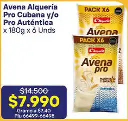 La Gran Colombia Avena alquería pro cubana y/o pro auténtica oferta