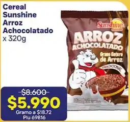 La Gran Colombia Sunshine cereal arroz achocolatado oferta