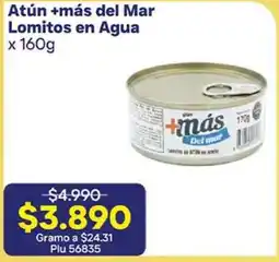 La Gran Colombia +más del mar atún lomitos en agua oferta