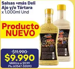 La Gran Colombia +más deli salsas ajo y/o tártara oferta