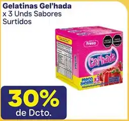 La Gran Colombia gel'hada gelatinas sabores surtidos oferta