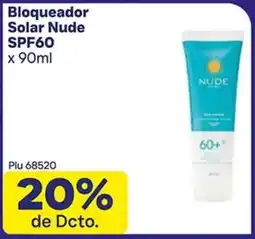 La Gran Colombia Solar nude bloqueador spf60 oferta