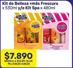 La Gran Colombia +más frescura kit de belleza oferta