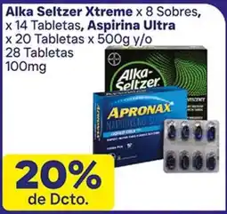 La Gran Colombia Alka seltzer xtreme oferta